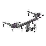 Фаркоп знімний під американський квадрат - Kia Optima III седан 2011-2015, фото 4