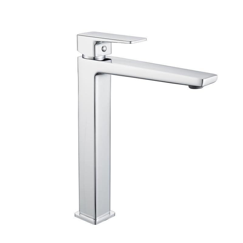 Змішувач латунний для раковини Lidz Orion 001FH високий (k25) LDORI001FHCRM48096 Chrome, фото 1