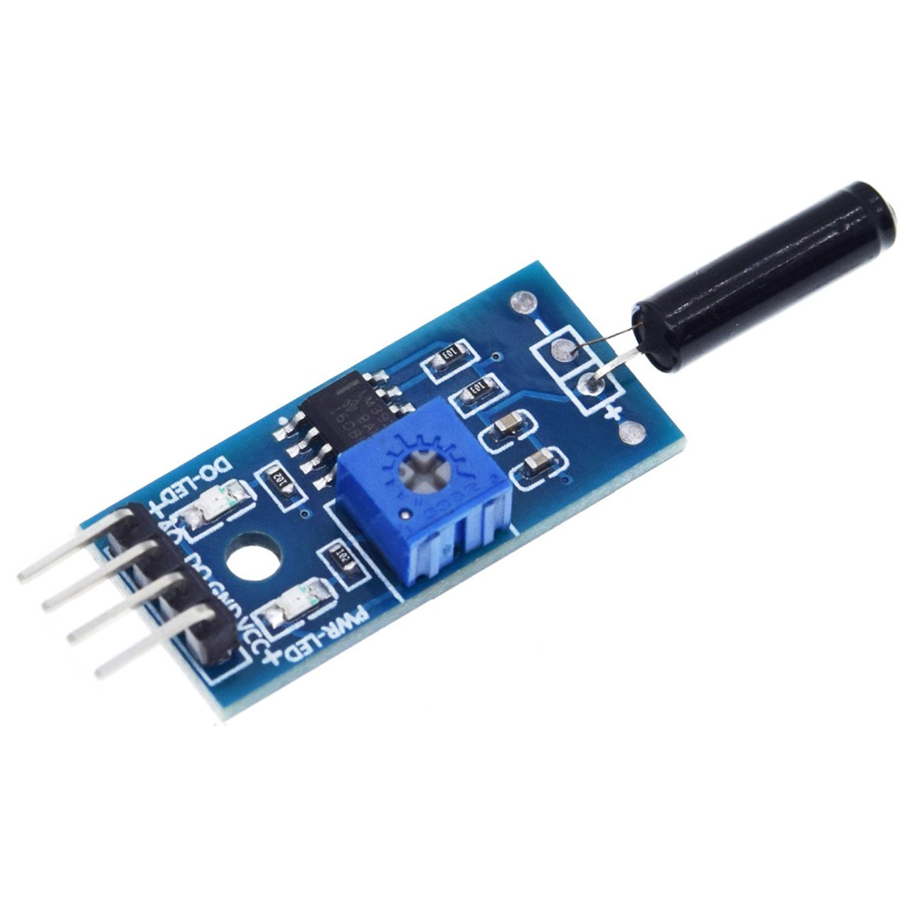 Датчик вібрації SW-18010P 3.3–5V, модуль сенсора ударів з компаратором LM393, для Arduino, DIY, IoT