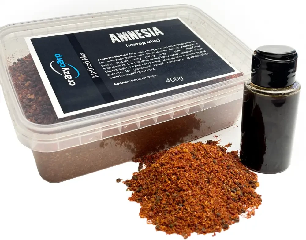 Метод Мікс Crazy Carp Method Mix Amnesia 400 г