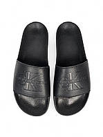 Calvin Klein Slides Leather  • Black • 42