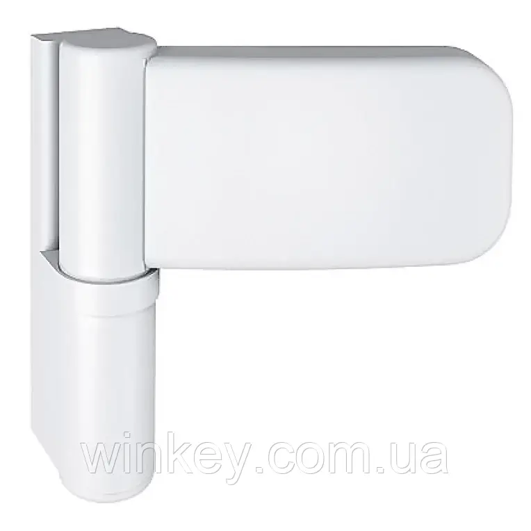 Петля дверна Simonswerk Siku 3D K 3135 120 кг 18-22 мм біла, фото 1