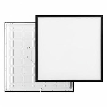 Світлодіодна панель LED з чорною рамкою, 48W, 595х595x32мм, 6500K / LED панель / Стельова панель світлодіодна