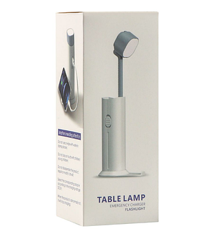 Лампа + Power Bank 4 в 1 D16 + 5000mAh (Білий)