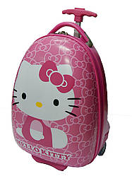 Валіза дитяча на коліщатках 016-16 "Кітті" (каркас)