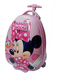 Валіза дитяча на коліщатках 016-43 "Міні Маус" (каркас)