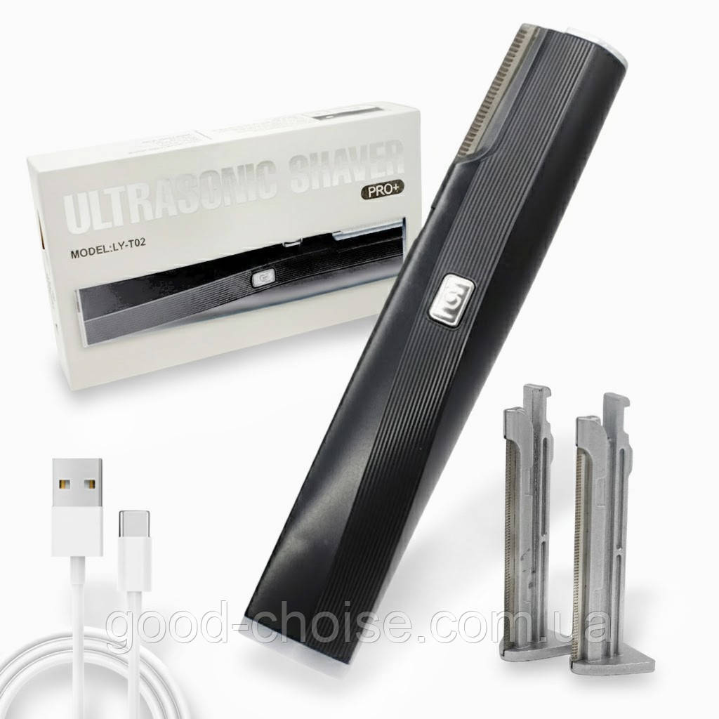 USB-триммер Lady / Акумуляторний депілятор для брів / Електричний триммер для обличчя / Депілятор волосся на обличчі, фото 1