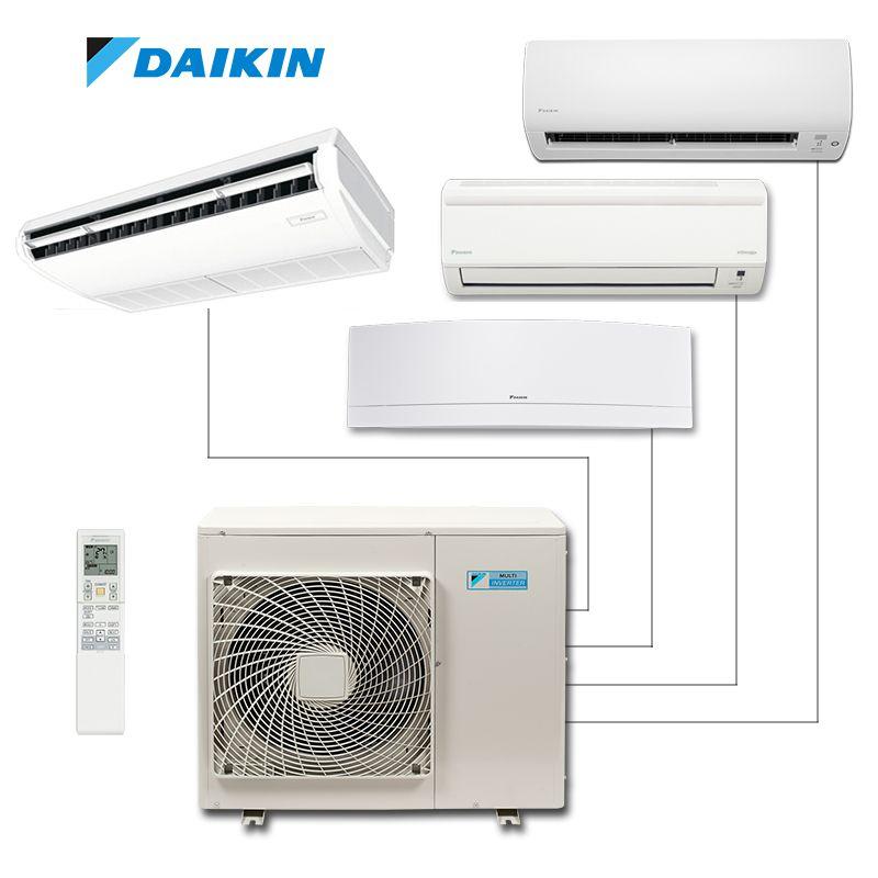 Мульти - спліт система Daikin на 2 кондиціонера . Підбір, монтаж в Києві та Київській обл.