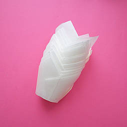 Форма паперова для випічки Тюльпан біла 50х55/80 мм, 10 шт