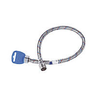 Шланг для воды оплетка нержавейка SD Plus 60 см 1/2" ВН, Thermo Alliance, Китай