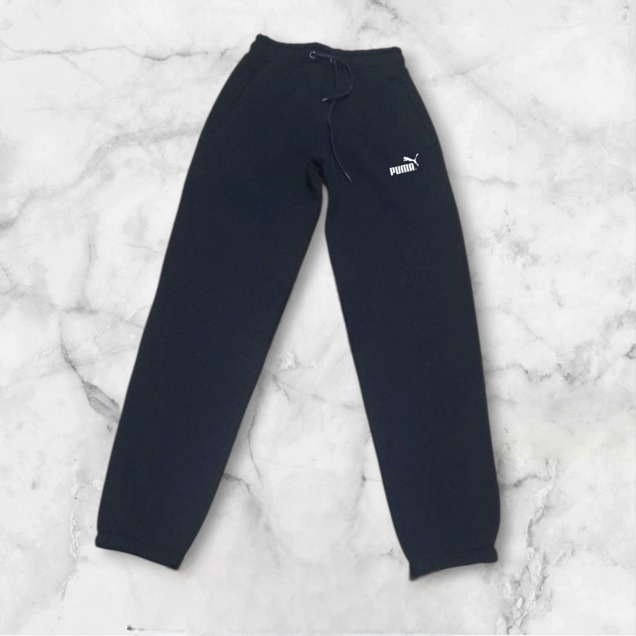 Чоловічі штани у темно- синьому кольорі, фото 1