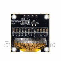 Дисплей OLED 0.96 інтерфейс I2C жовто-блакитний, фото 2