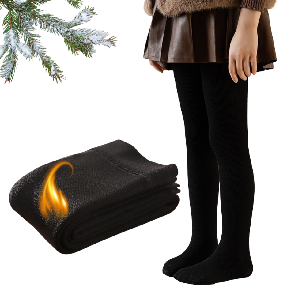 Зимові якісні колготки для дівчаток з м’яким флісом, теплi і еластичні