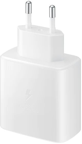 Зарядний пристрій - блок Travel adapter OEM (EP-TA845) USB-C 45W PD білий, фото 1