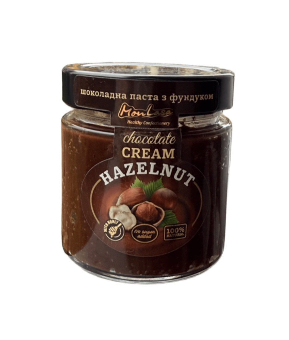Шоколадна паста MonLasa з фундуком 180 г