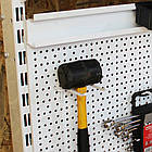 Слюсарний верстат СМ ТИП 2-1900-1500-400, стіл в майстерню, монтажний стіл, верстак металевий, робочий стіл, фото 7