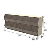 Диспенсер EKOSTAR для цукерок, снеків, горіхів, круп на 10 комірок, фото 3