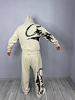 Штани+худі Кортез для чоловіків Трендовий костюм Corteiz Чоловічий спортивний костюм Corteiz