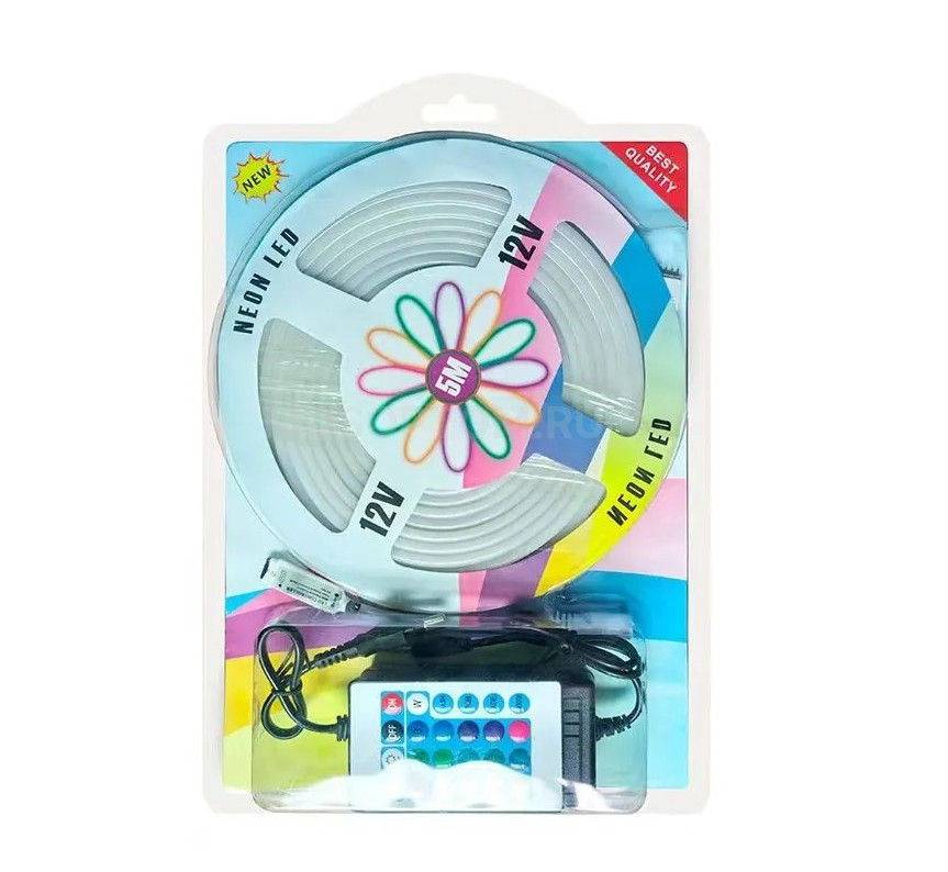 Світлодіодна стрічка LED NEON RGB STRIP 5M APP (24v)