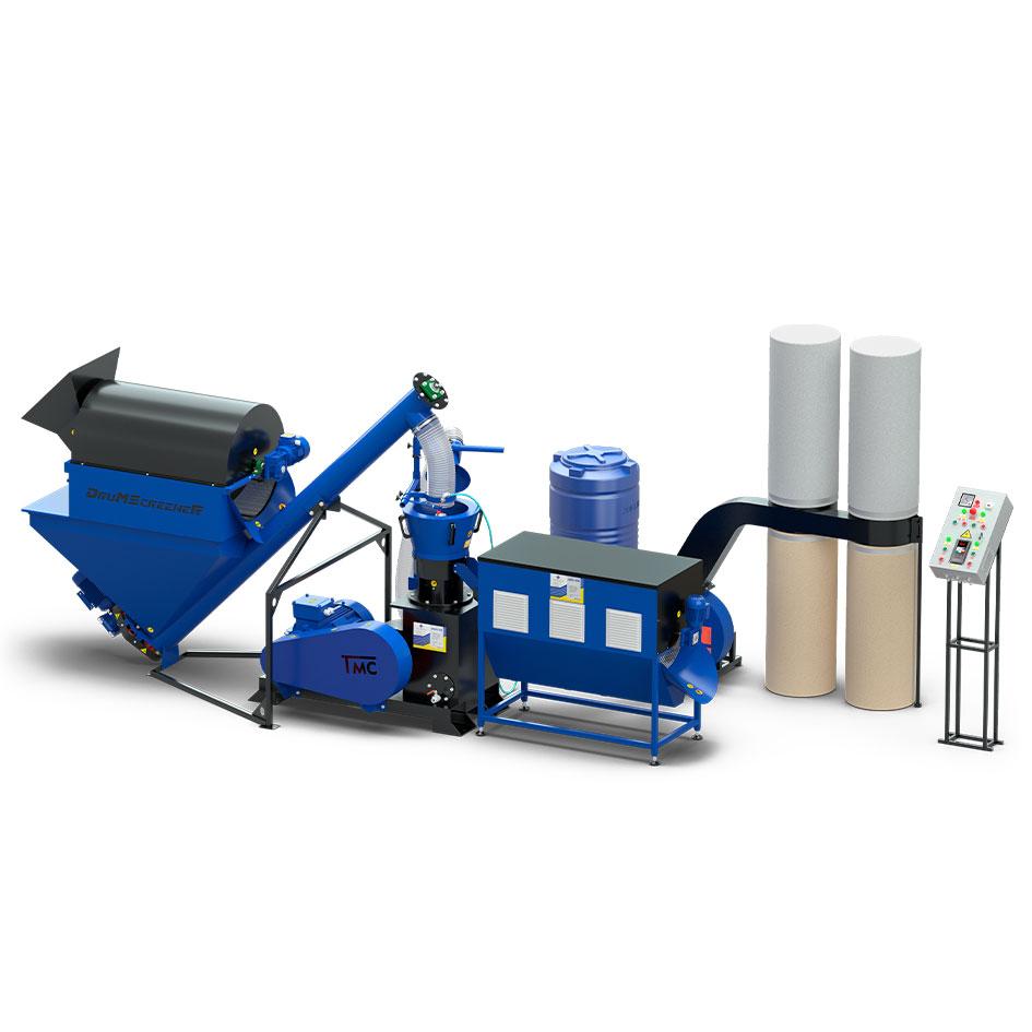 Обладнання для виробництва пелет і комбікормів МЛГ 1000 COMBI+ (продуктивність до 1000 кг/год, фото 1