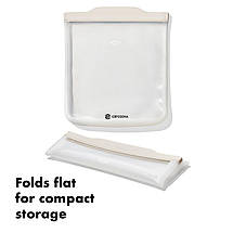 Контейнер силіконовий для зберігання 0,332 л 16х.12.5 см Прозорий (11386300), фото 2