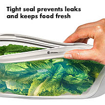 Контейнер силіконовий для зберігання 0,332 л 16х.12.5 см Прозорий (11386300), фото 4