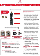 Млин для солі Peugeot Baltic 8 см прозорий (25779_BS), фото 4