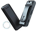 Боді-камера MiZEAN HD 1080p з поворотним об’єктивом 180° і нічним баченням, фото 2