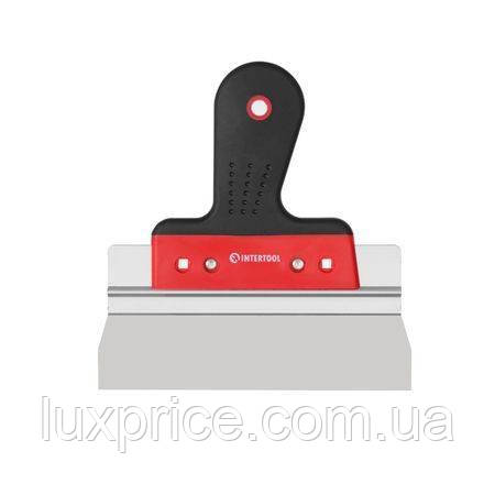 Шпатель з нержавіючої сталі, 200 мм, професійний INTERTOOL KT-2680LuxPrice, фото 1
