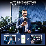 Адаптер Sixriver CarPlay Wireless — перехід з дротового на бездротовий CarPlay, Plug&Play, чорний, фото 4