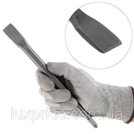 Зубило плоске, SDS-Plus, 20 мм, 250×14 мм INTERTOOL SD-0411LuxPrice, фото 1