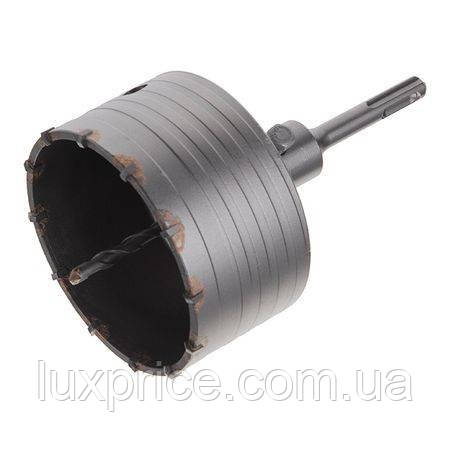 Свердло корончате по бетону 105 мм, перехідник SDS-Plus 100 мм INTERTOOL SD-7105LuxPrice, фото 1