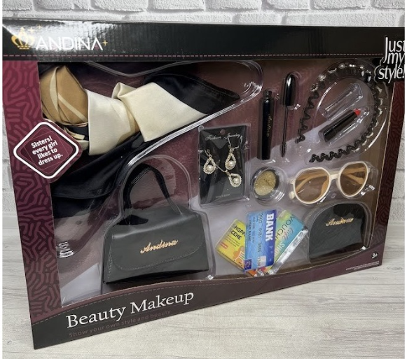 Набір прикрас для дівчаток 676-5 з окулярами, сумочкою та аксесуарами, 8+.