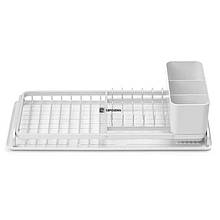 Сушарка для посуду Brabantia Dish Washing + Organising 46,3х20х12,5 см сіра (117282)