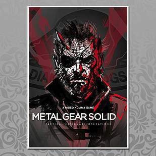 Плакат А4 Metal Gear Solid 007