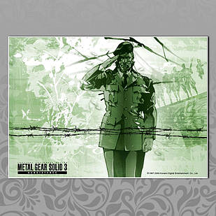 Плакат А4 Metal Gear Solid 013