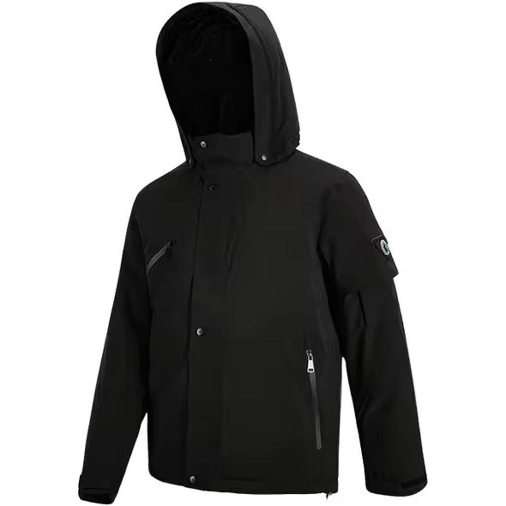 Термокуртка Ninetygo Windproof Anti-Drilling Hooded Down Jacket Size L Black (6941413233019) [120957], фото 1