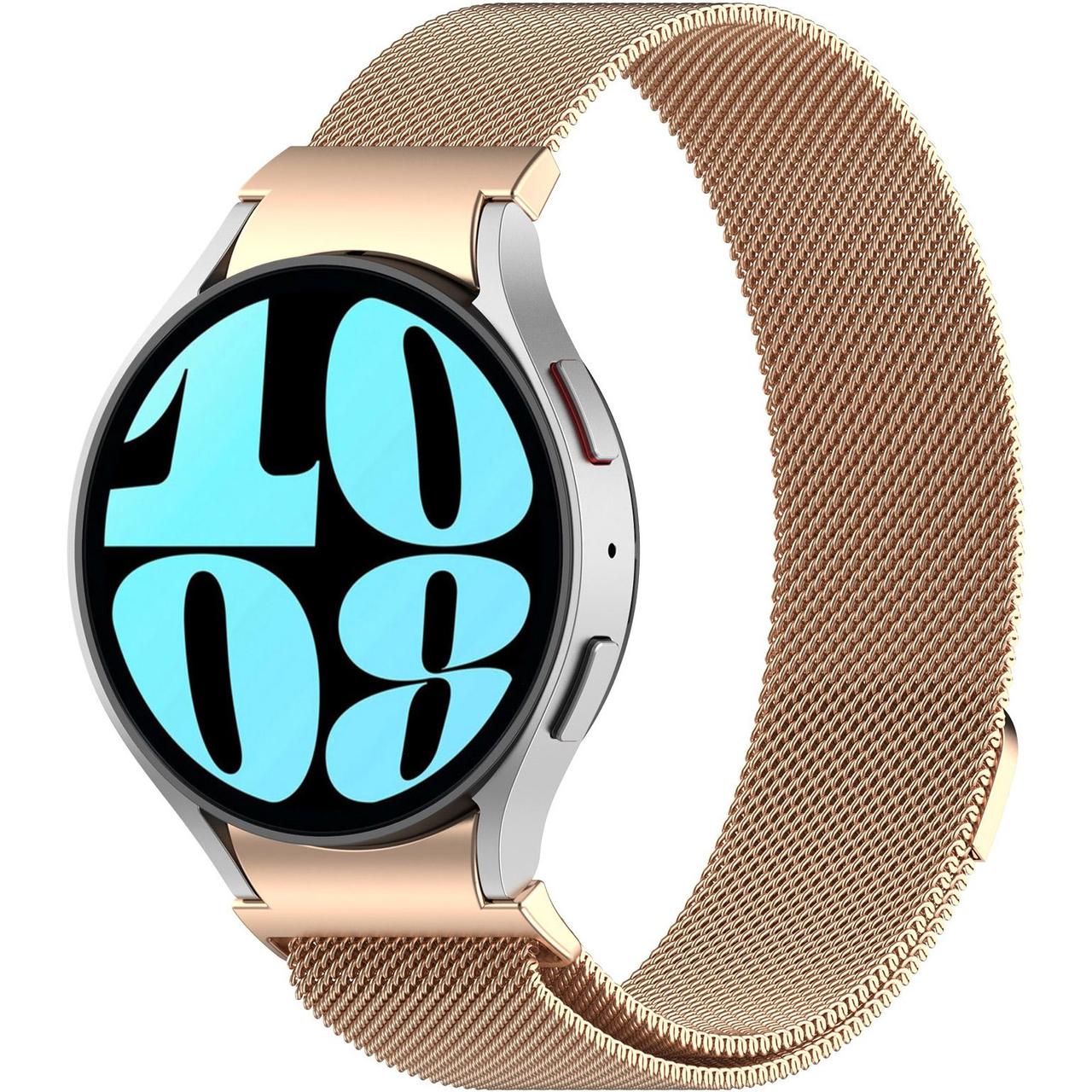 Ремінець ArmorStandart Milanese Magnetic для Samsung Galaxy Watch 7/FE/6/6 Classic/5/5 Pro/4/4 Classic Gold (ARM86844) [151811], фото 1