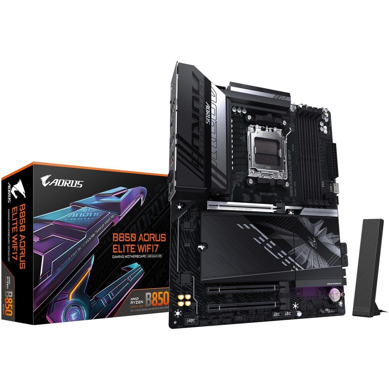 Материнська плата AORUS B850 Elite WIFI7 UA [139995], фото 1