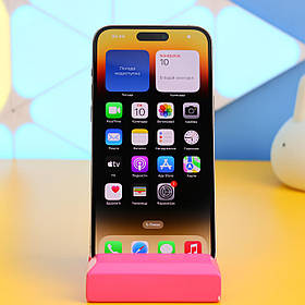 Смартфон Apple iPhone 14 Pro Max 256GB Gold (3029) Б/У Экран: Отличное состояние , несколько неглубоких царапин , без засветов и