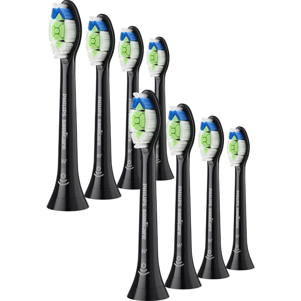 Насадка для зубної щітки Philips Sonicare W2 Optimal White HX6068/88 Black 8шт [144539], фото 1