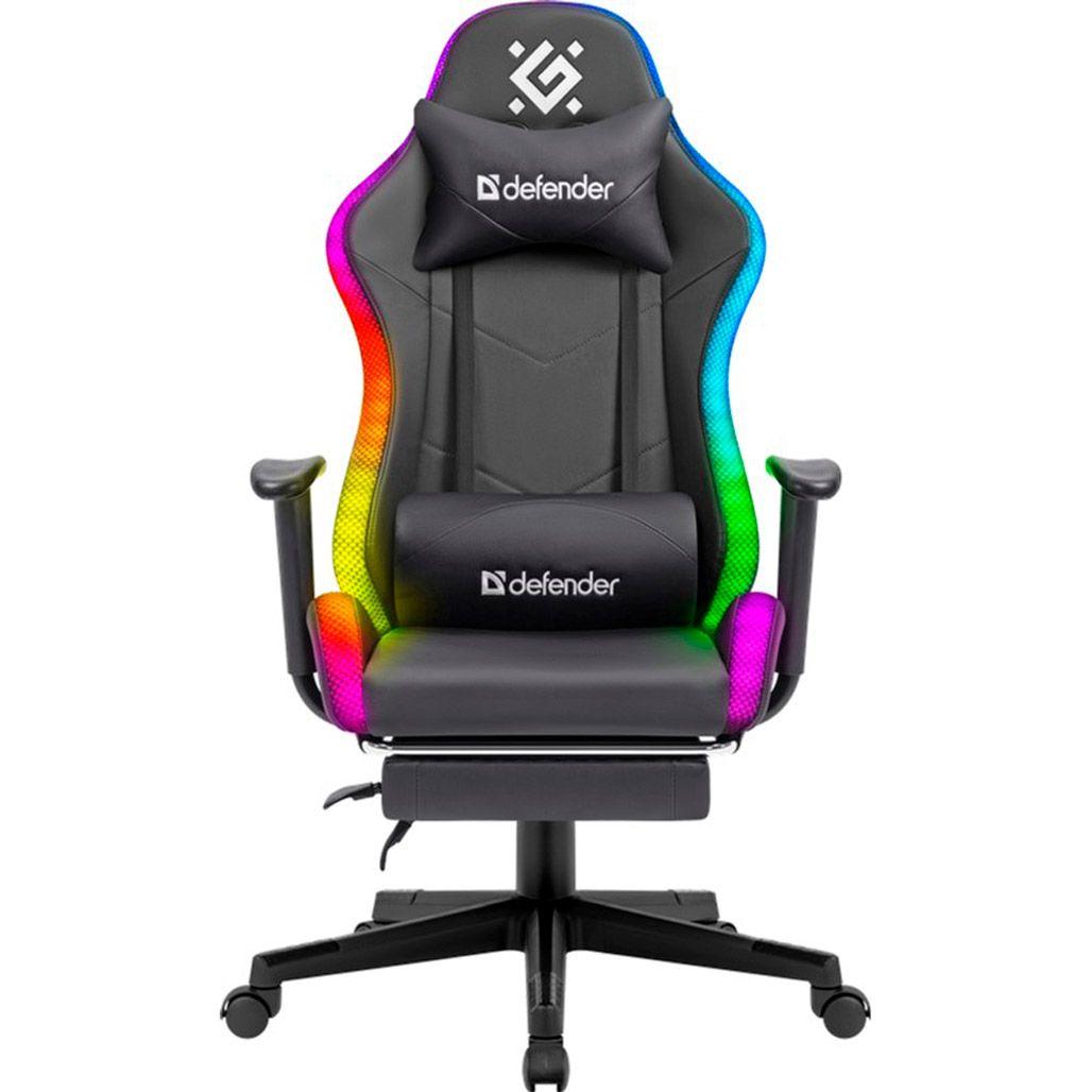 Геймерське крісло Defender Watcher RGB Black (64334) [129007], фото 1