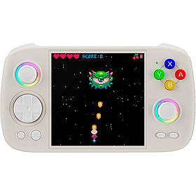 Ретро ігрова приставка Anbernic RG Cube 128GB Beige/White [109010]