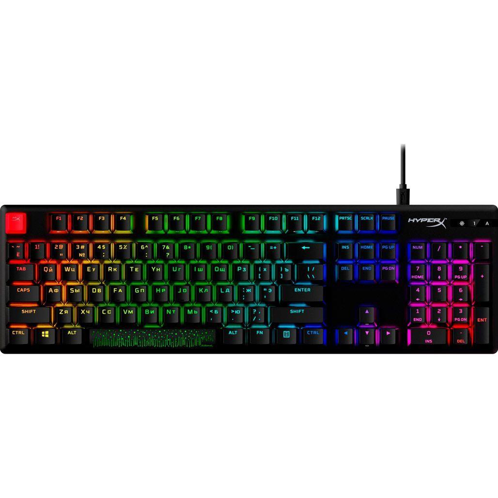 Клавіатура HyperX Alloy Origins PBT RGB Mechnical Red (639N3AA) [82126], фото 1