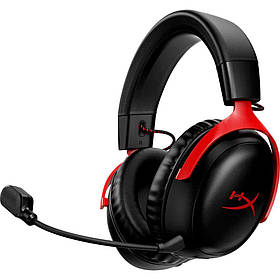 Ігрові навушники HyperX Cloud III Wireless Black/Red (77Z46AA) [101888]