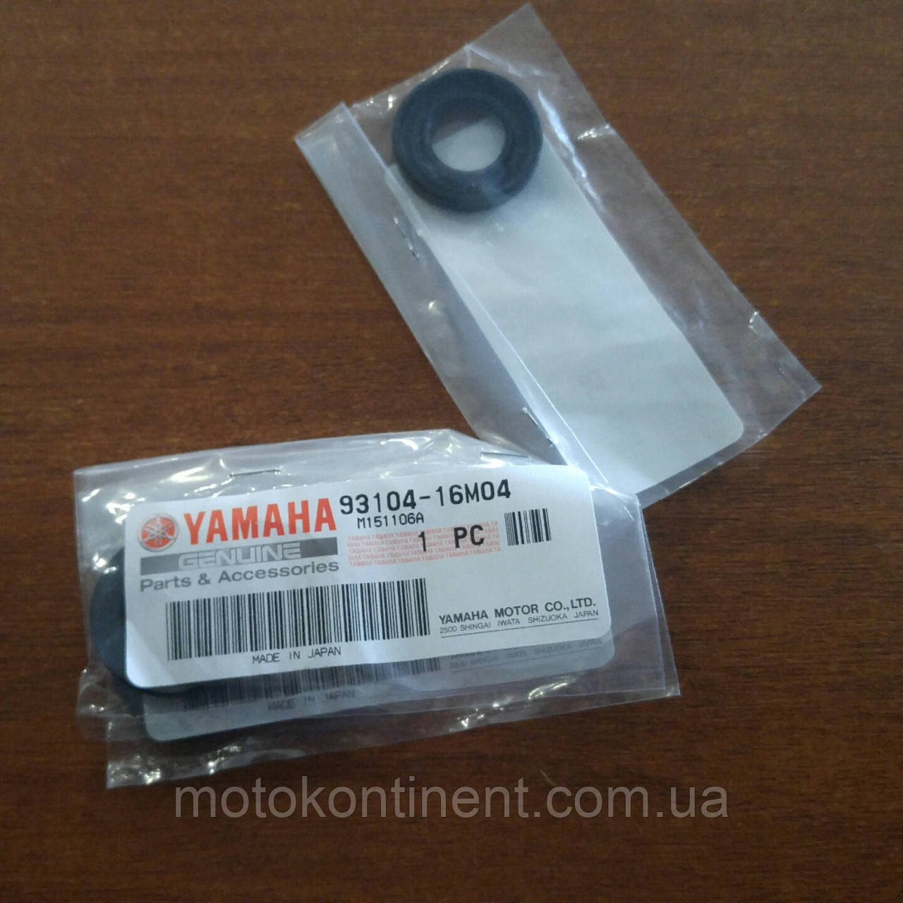 93104-16M04 Сальник колінвала Yamaha 20-50 16x30x6