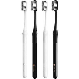 Набір зубних щіток Dr. Bei Pasteur Toothbrush Bamboo Clean Edition (4 шт) [86429]