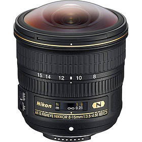 Об'єктив Nikon AF-S FISHEYE-NIKKOR 8-15mm f/3.5-4.5E E (JAA831DA) [87468]