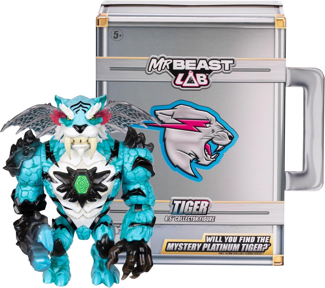 Набор фігурка Мистер бист Тігр MrBeast Lab Apex Beast Tiger 24727, фото 1