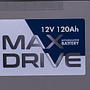 АКБ 120Ah MAX DRIVE AGM (танковий) NATO (-/+) EN1200 (284*265*224), фото 2